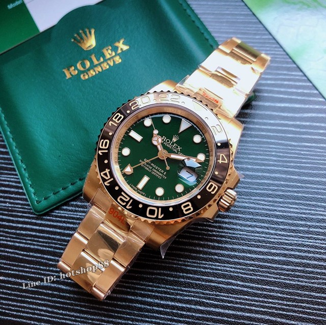 劳力士手表 Rolex格林尼治型 116710 N厂超级复刻ROLEX男士腕表 两地时间腕表 gjs1616